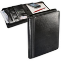 Leeman Alpha Zip Around Portfolio w/Tablet Case and Calculator